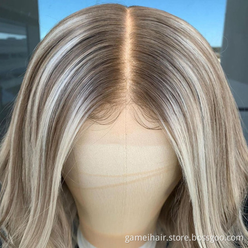 high-end GMwigs wholesale hair cuticle aligned hair lace front wig baby hair goo d reputation halloween wig